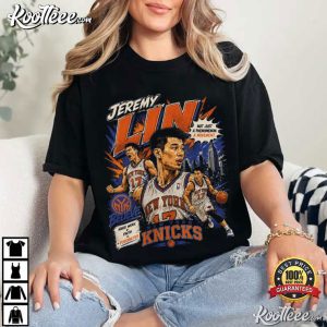 Jeremy Lin Linsanity New York Knicks T Shirt (4)