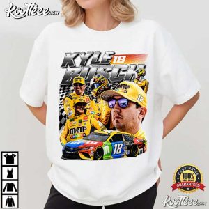 Kyle Busch Nascar Driver Vintage Racing T Shirt (4)