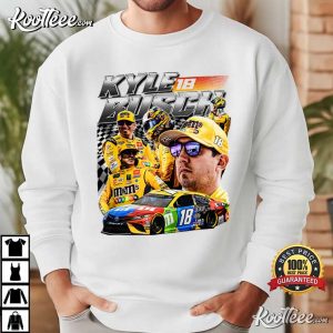 Kyle Busch Nascar Driver Vintage Racing T Shirt (2)