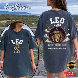 Leo Astrology Zodiac Sign Birthday Gift Horoscope T Shirt (3)