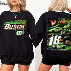 Brexton Busch Racing Sprint Car Motorsport T-Shirt Brexton Busch Racing Sprint Car Motorsport T Shirt (4)
