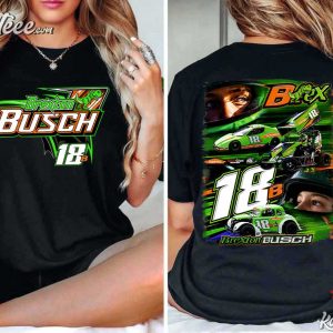 Brexton Busch Racing Sprint Car Motorsport T Shirt (2)