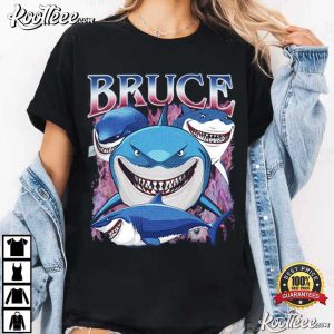 Bruce Shark Finding Nemo Pixar Character T-Shirt Bruce Shark Finding Nemo Pixar Character T Shirt (4)