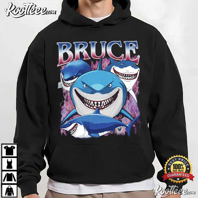 Bruce Shark Finding Nemo Pixar Character T-Shirt Bruce Shark Finding Nemo Pixar Character T-Shirt
