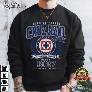 Cruz Azul La Maquina Celeste Soccer Sports T-Shirt Cruz Azul La Maquina Celeste Soccer Sports T Shirt (1)