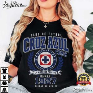 Cruz Azul La Maquina Celeste Soccer Sports T-Shirt Cruz Azul La Maquina Celeste Soccer Sports T Shirt (2)