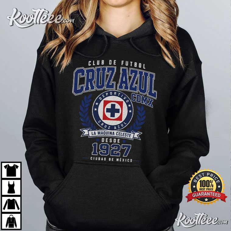 Cruz Azul La Maquina Celeste Soccer Sports T-Shirt Cruz Azul La Maquina Celeste Soccer Sports T-Shirt