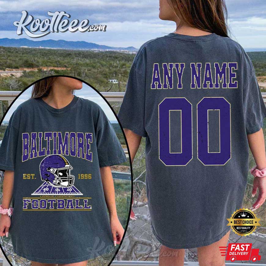 Baltimore Ravens Football Custom Game Day Fan Gifts T-Shirt Baltimore Ravens Football Custom Game Day Fan Gifts T-Shirt