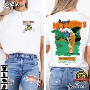 Hooters Masters Week Augusta GA Golf Vintage 1993 T-Shirt Hooters Masters Week Augusta GA Golf Vintage 1993 T Shirt (2)