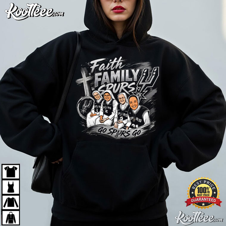 San Antonio Spurs Faith Family Area 210 T-Shirt San Antonio Spurs Faith Family Area 210 T-Shirt