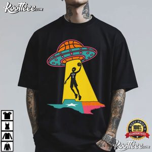 Digital San Antonio Wemby The Alien Basketball T Shirt (1)