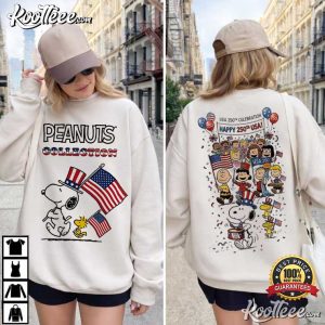 Premium Snoopy 250 Years Of America Patriotic T Shirt (1)