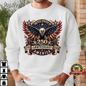 Retro 250th Anniversary Of The United States 4th Of July T-Shirt Retro 250th Anniversary Of The United States 4th Of July T Shirt (1)