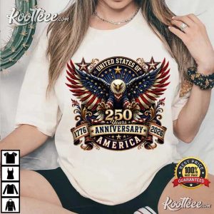 Retro 250th Anniversary Of The United States 4th Of July T-Shirt Retro 250th Anniversary Of The United States 4th Of July T Shirt (3)