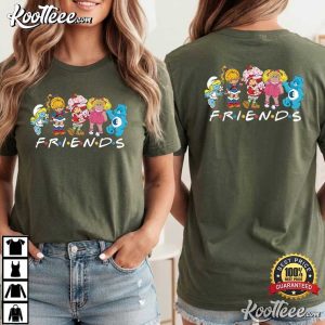 Cartoon Friends 80s Childhood Nostalgia Pop Culture T Shirt (4)