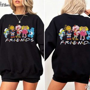 Cartoon Friends 80s Childhood Nostalgia Pop Culture T Shirt (1)