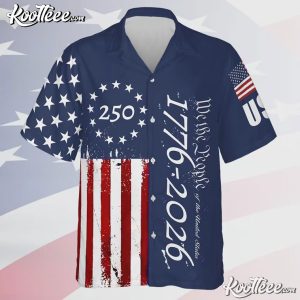 Patriotic USA 250 Years We The People Hawaiian Shirt And Shorts (4)