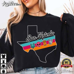 San Antonio Texas Fox Alien Castle Harper Fan T-Shirt San Antonio Texas Fox Alien Castle Harper Fan T Shirt (4)