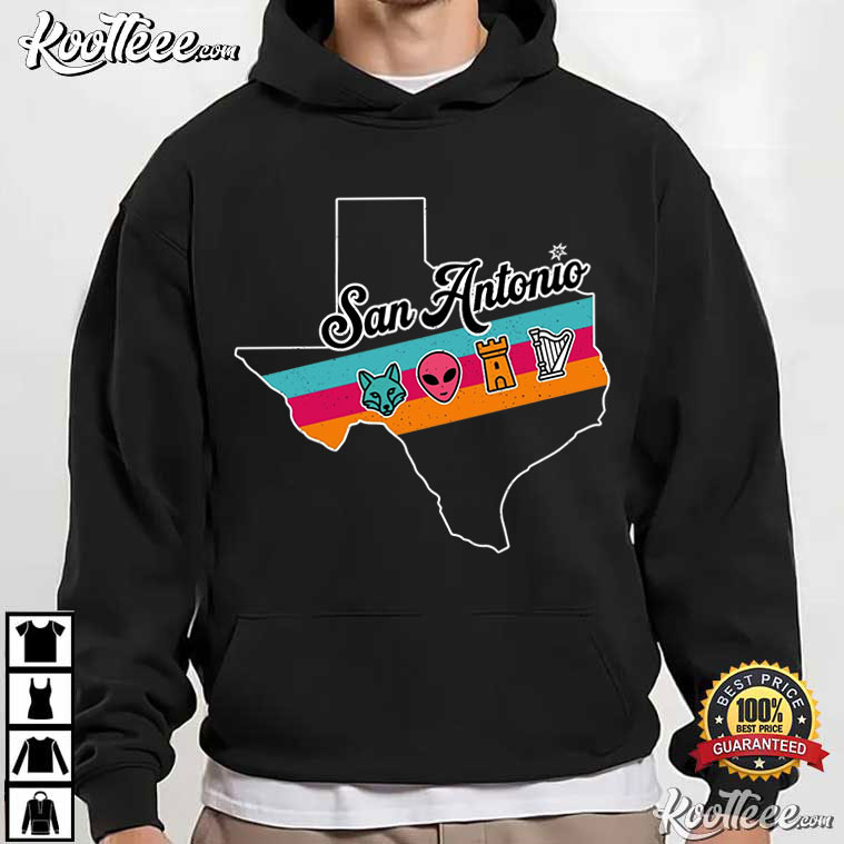 San Antonio Texas Fox Alien Castle Harper Fan T-Shirt San Antonio Texas Fox Alien Castle Harper Fan T-Shirt