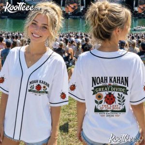 The Divide Tour Noah Kahan Concert Country Music Baseball Jersey (3)