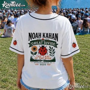 The Divide Tour Noah Kahan Concert Country Music Baseball Jersey The Divide Tour Noah Kahan Concert Country Music Baseball Jersey (1)
