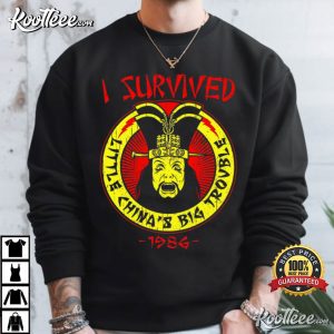 Big Trouble In Little China Lo Pan I Survived 1986 Movie T Shirt (2)