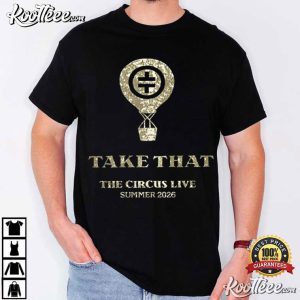 Take That The Circus Live Summer 2026 Tour Fan Merch T Shirt (3)