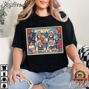 Las Monjas Del Spurs San Antonio Spurs Basketball Graphic T Shirt (4)