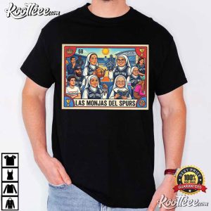 Las Monjas Del Spurs San Antonio Spurs Basketball Graphic T Shirt (1)
