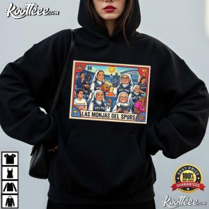 Las Monjas Del Spurs San Antonio Spurs Basketball Graphic T Shirt (2)