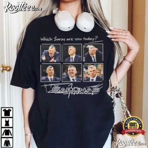 Which Saras Are You Today Sarunas JasikeviCius Basketball Coach T Shirt (4)