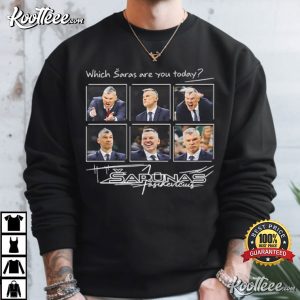 Which Saras Are You Today Sarunas JasikeviCius Basketball Coach T Shirt (2)