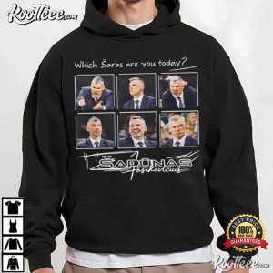 Which Saras Are You Today Sarunas JasikeviCius Basketball Coach T Shirt (3)