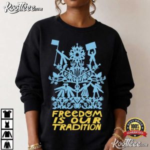 Freedom Is Our Tradition Vytynanka LGBTQ Ukraine T Shirt (3)