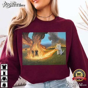 His Name Is McRib Large Sapphire T Shirt (3)