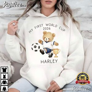 My First World Cup 2026 Personalised Football Teddy T Shirt (4)