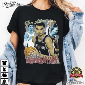 Victor Wembanyama San Antonio Basketball Vintage Wemby T Shirt (3)