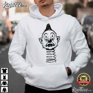 Creepy Clown Vintage Horror Weirdcore Art Halloween T Shirt (3)
