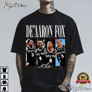 De' Aaron Fox San Antonio Basketball Champions T Shirt (2)