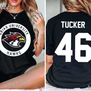 Off Campus Briar U Hawks Hockey Custom Name Number T-Shirt Off Campus Briar U Hawks Hockey Custom Name Number T Shirt (4)