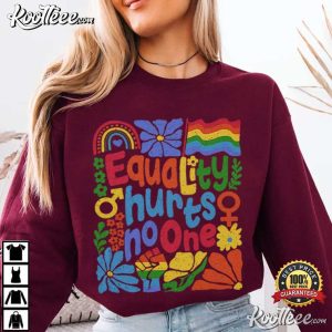 Equality Hurts No One LGBTQ Pride Month T Shirt (1)