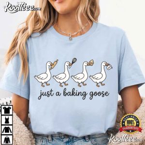 Silly Goose Baker Funny Baking Geese T Shirt (2)