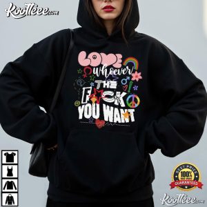 Love Whoever You Want LGBTQ Love Pride Month T Shirt (4)