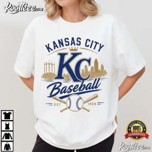Missouri Sports Vintage Kansas City Baseball T Shirt (1)