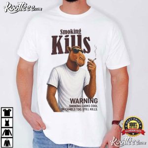 Smoking Camel Vintage Cigarette Art T Shirt (1)