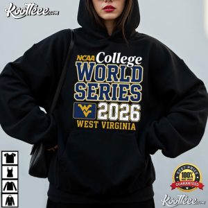 West Virginia Mountaineers 2026 CWS Bound Baseball T Shirt (4)