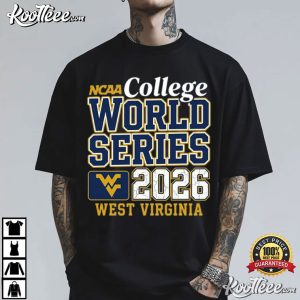 West Virginia Mountaineers 2026 CWS Bound Baseball T Shirt (1)