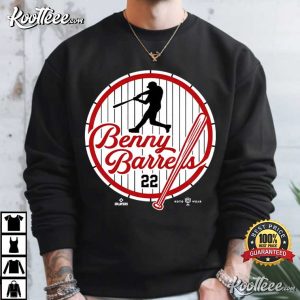 Benny Barrels Ben Rice New York Yankees Baseball T-Shirt Benny Barrels Ben Rice New York Yankees Baseball T Shirt (4)