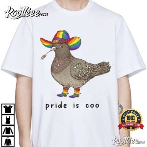 Gay Pigeons Funny LGBTQ Pride Vintage Queer T Shirt (2)