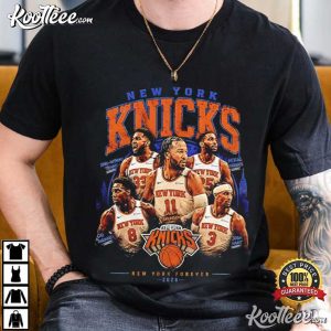 New York Knicks 2026 Team Players New York Forever Graphic T Shirt (1)